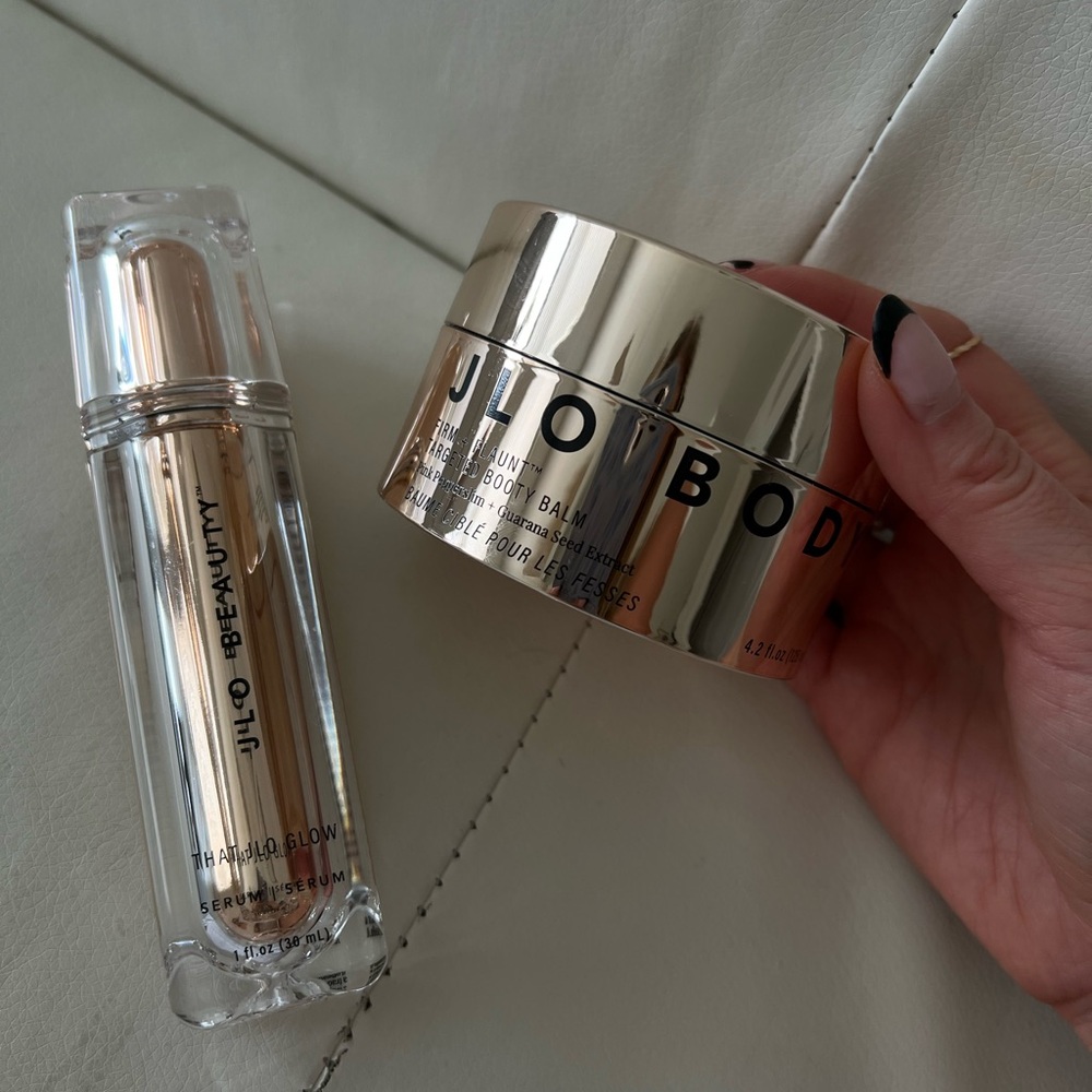 UNUSED set of J Lo Beauty skincare products